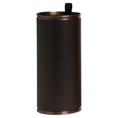 Stand Umbrella en cuir Brown
