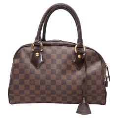 Brown Louis Vuitton Damier Ebene Duomo Bag