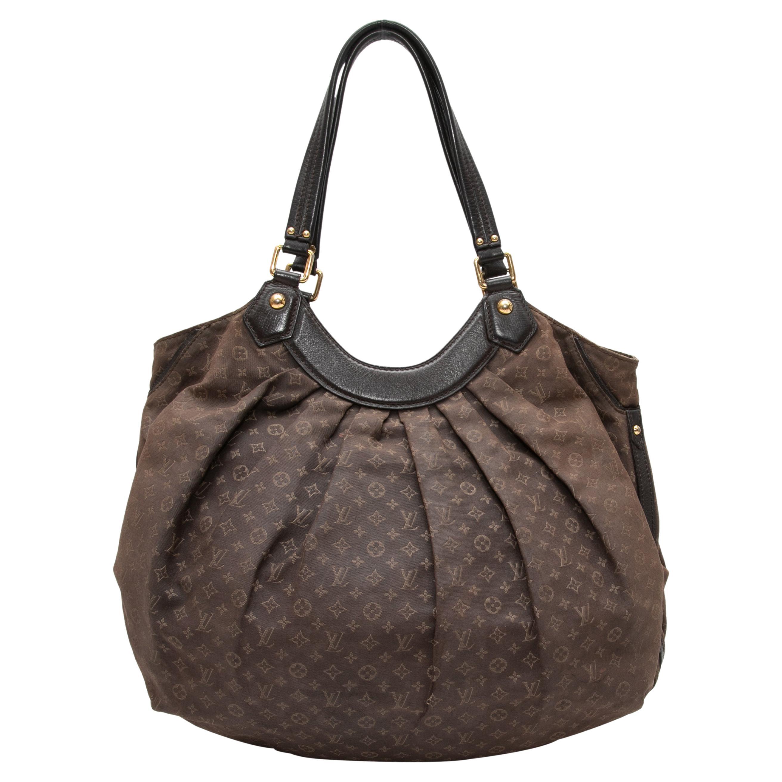 Brown Louis Vuitton Mini Lin Idylle Fantaisie Bag