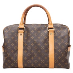 Brown Louis Vuitton Monogram Carryall Bag