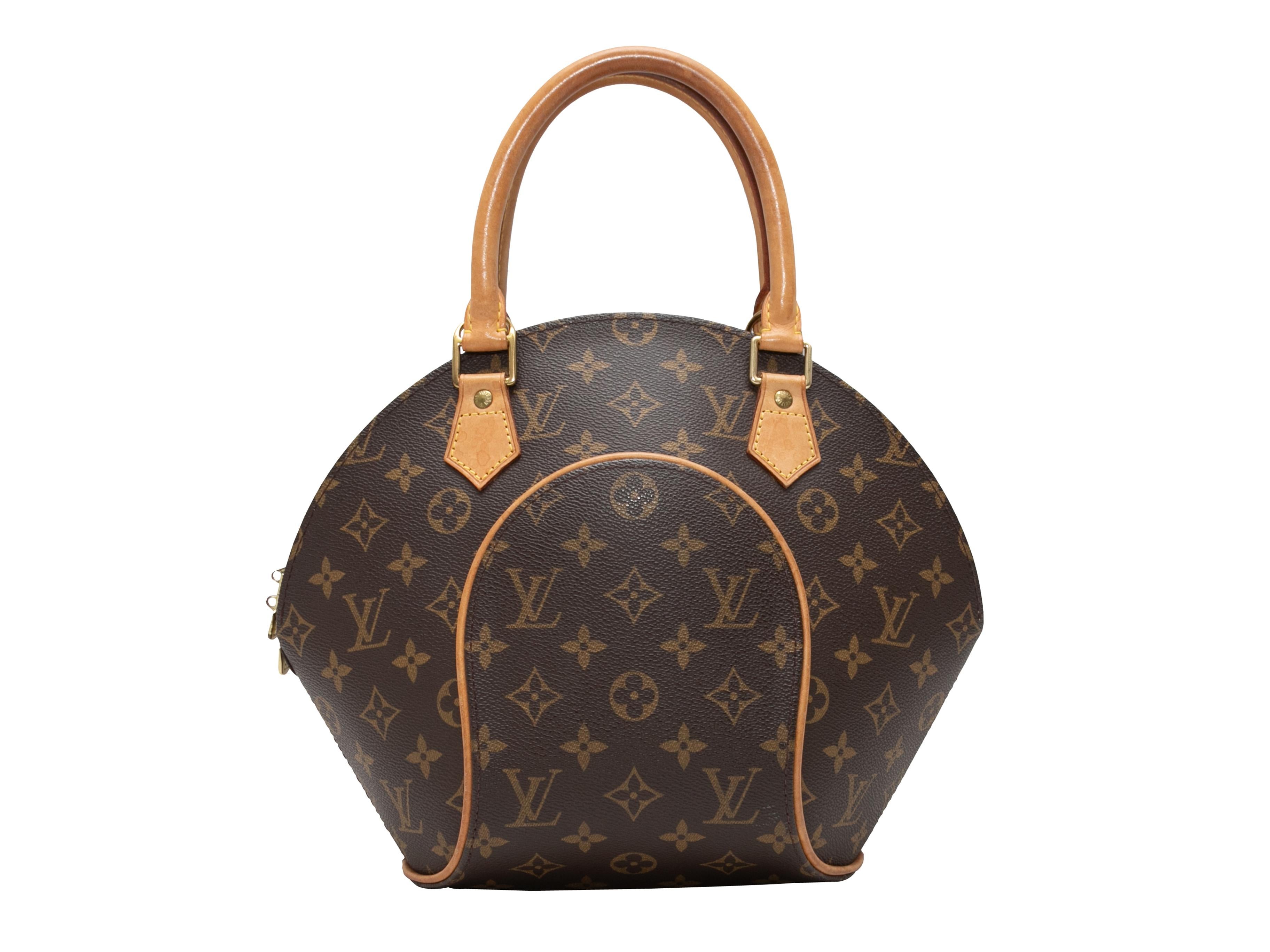 Black Brown Louis Vuitton Monogram Ellipse PM Bag