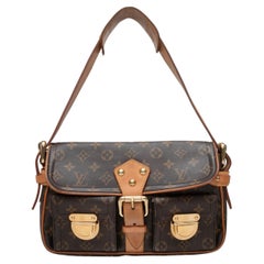 Brown Louis Vuitton Monogram Hudson PM Bag