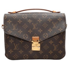 Brown Louis Vuitton Pochette Metis Bag