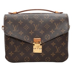 Braune Louis Vuitton Pochette Metis Tasche