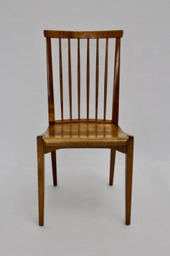 Brown Mid-Century Modern Maple Tree Chair by Otto Niedermoser for Thonet