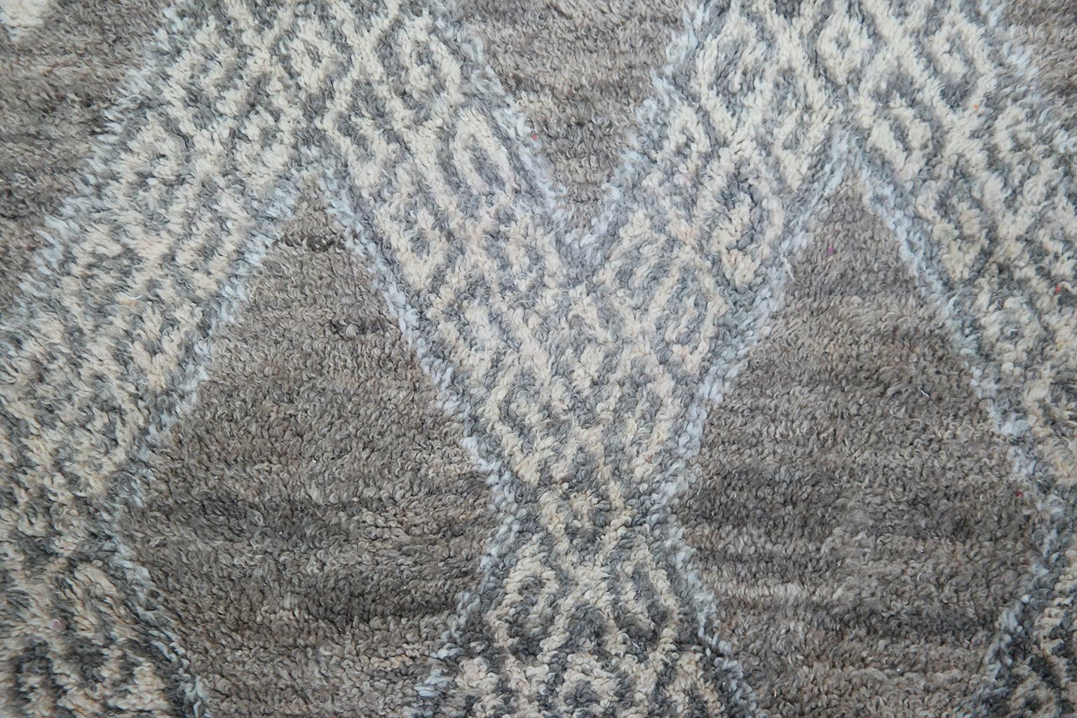 Brown Moroccan Rug, Berber Carpet, Beni Mguild, Late 1970s 3