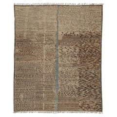 abc carpet Tapis marocain en laine Brown - 9'8" x 12'1"