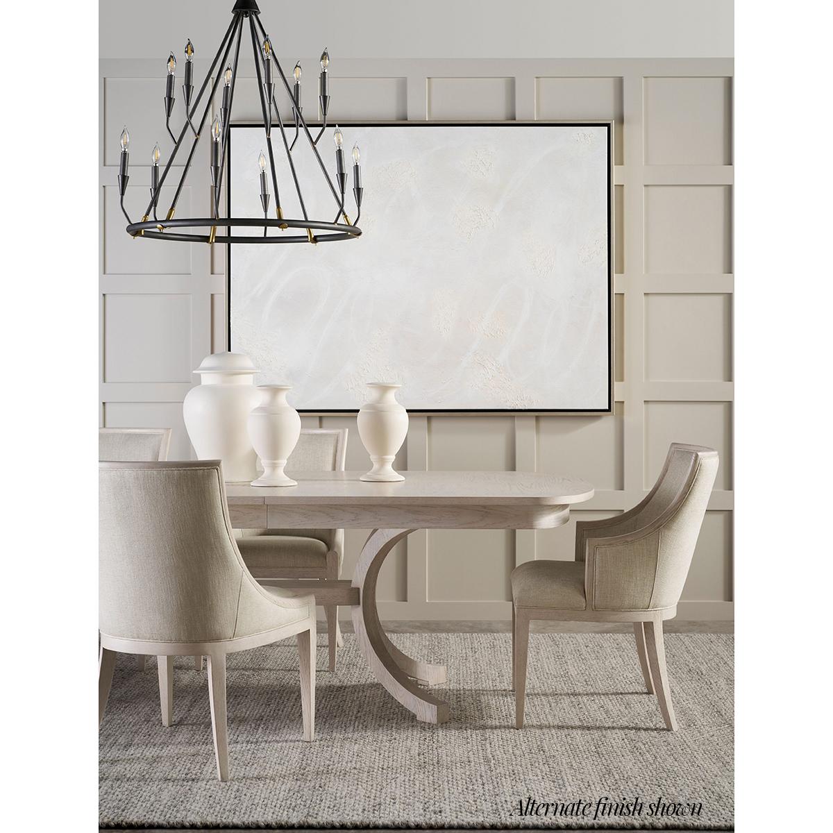 XXIe siècle et contemporain Table de salle à manger côtière en Oak Brown en vente