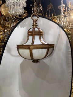 Brown Patinated Bronze Pendant by Edward F. Caldwell, 1900