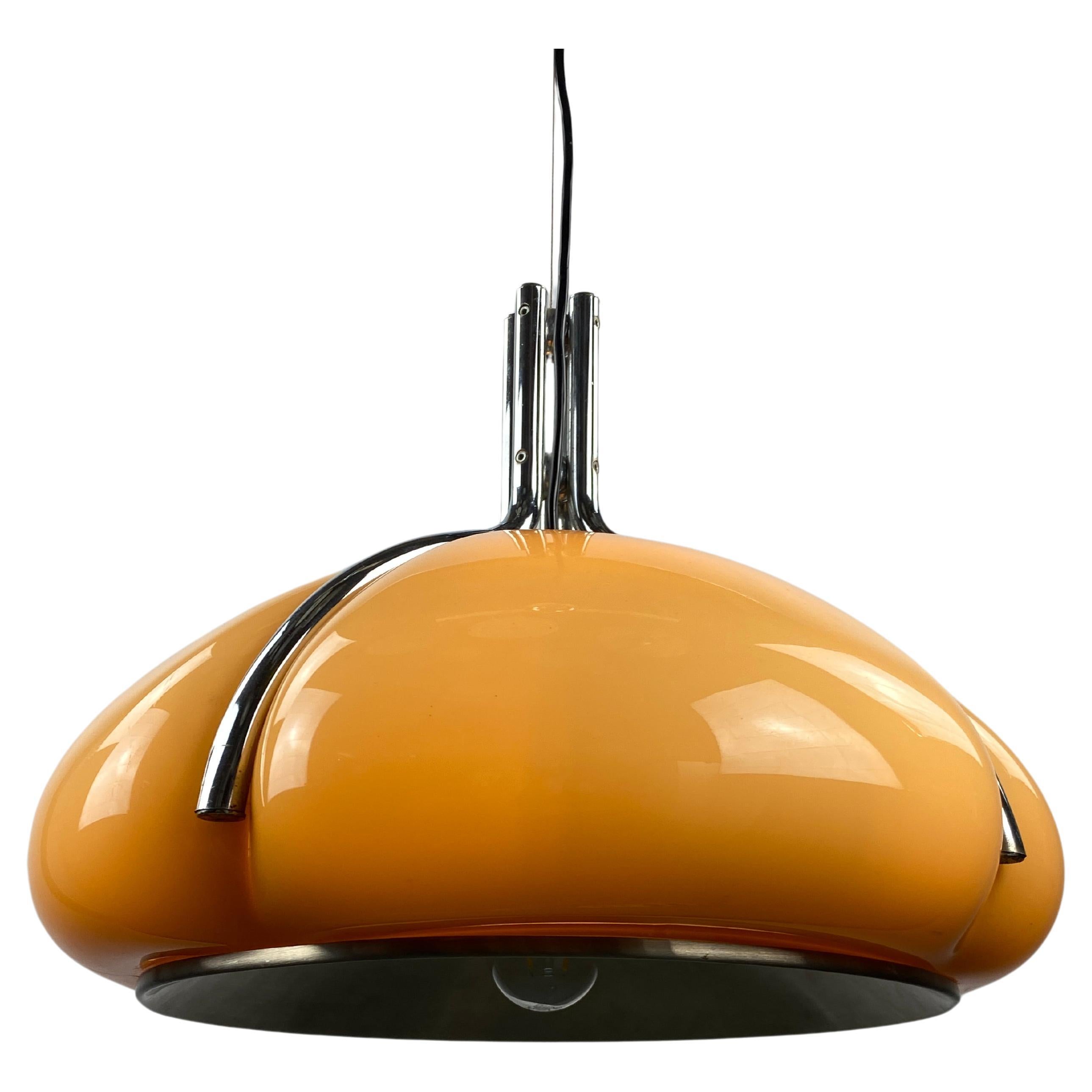 Lampe suspendue Brown Quadrifoglio, designée par Harvey Guzzini pour Meblo