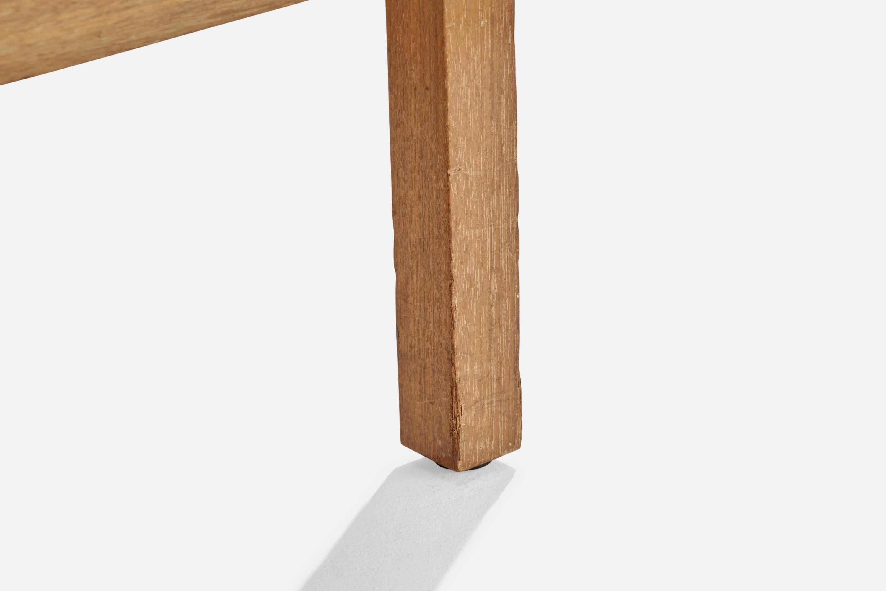 American Brown Saltman, Nighstands, Wood, Metal, USA, 1950s For Sale