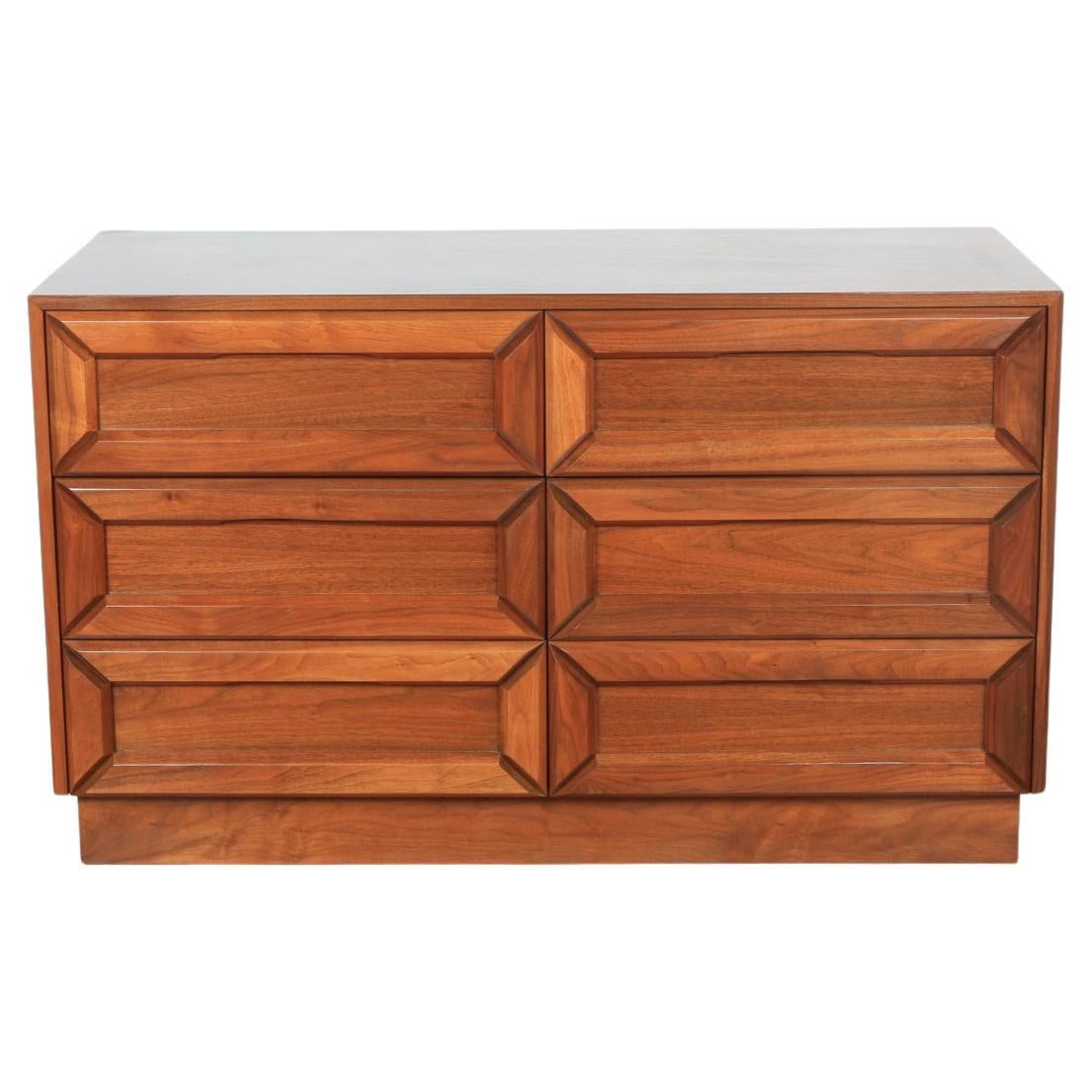 Brown Saltman Small Dresser For Sale at 1stDibs