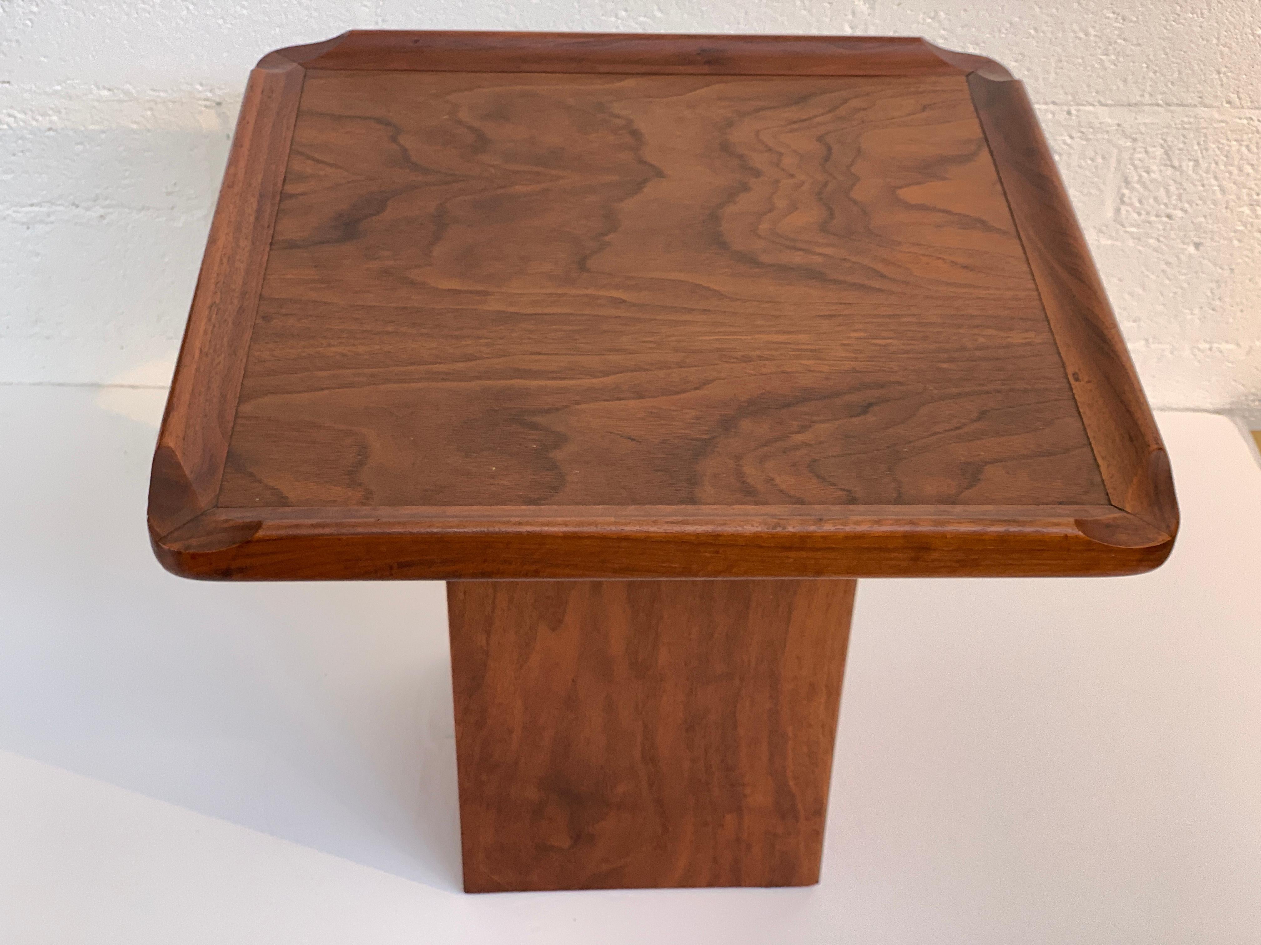 Veneer Brown Saltman Small Table