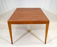 Brown Saltman Three Leaf Dining Table by Paul Frankl