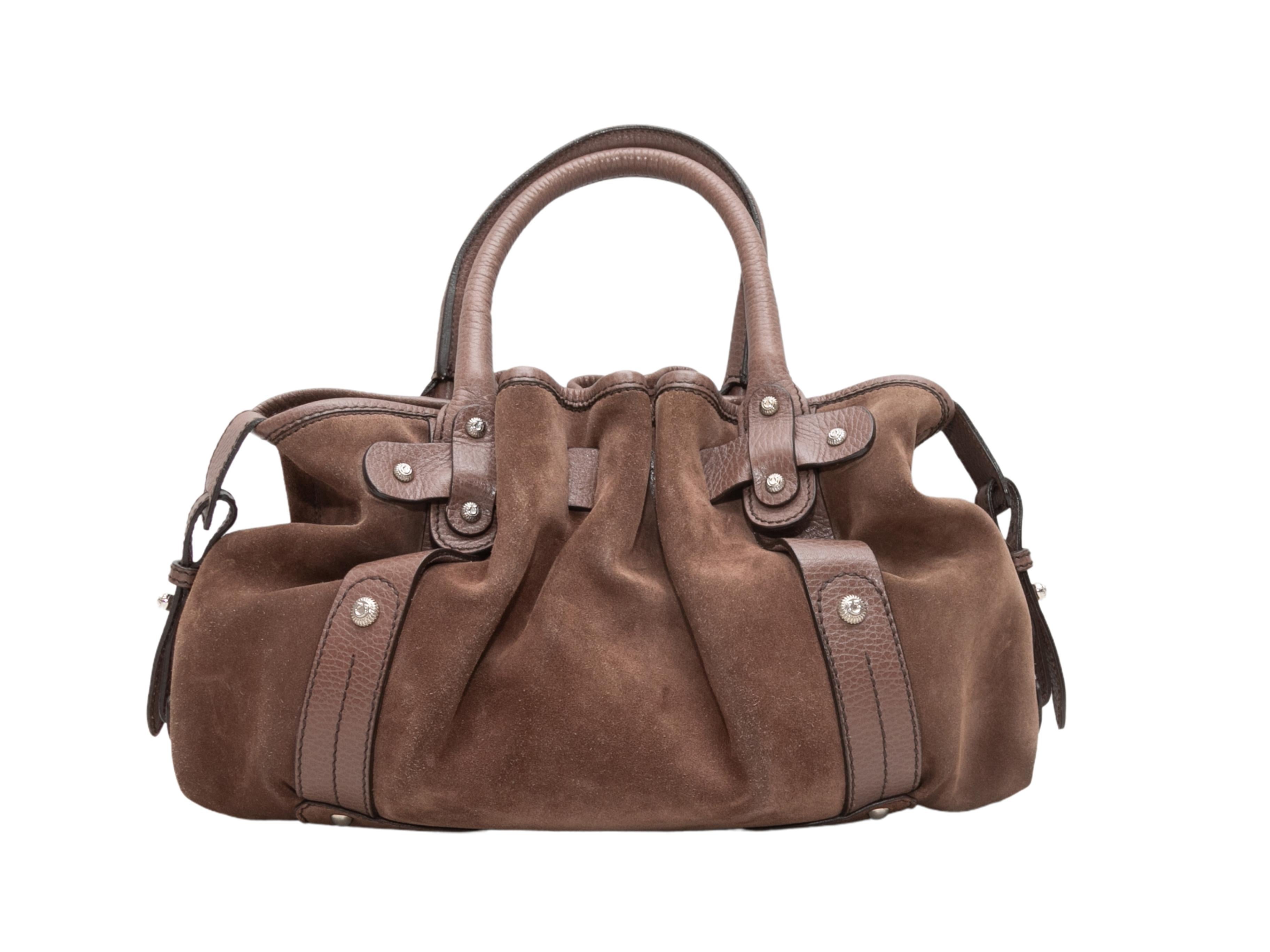 Salvatore ferragamo suede bag new arrivals