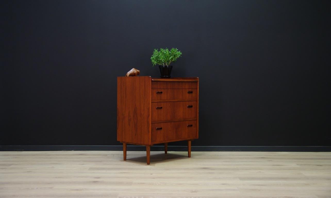 Mid-Century Modern Brown Secretaire Teak 1960s Danish Design Classic For Sale