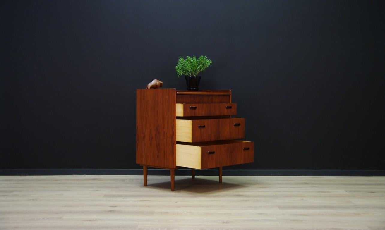Brown Secretaire Teak 1960s Danish Design Classic For Sale 1