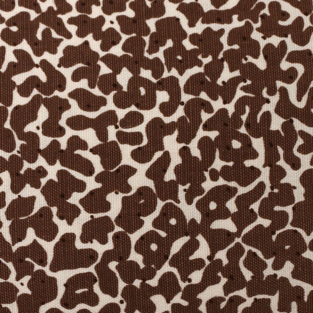 Unknown Brown Sectional in Custom Sister Parish Fabric and Trim For Sale