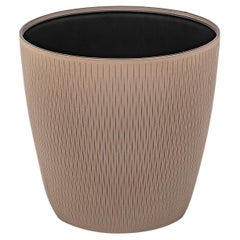 Brown Silvy Flower Pot 