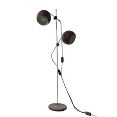 Brown Spherical Spot Floor Lamp with Two Shades, 1960s