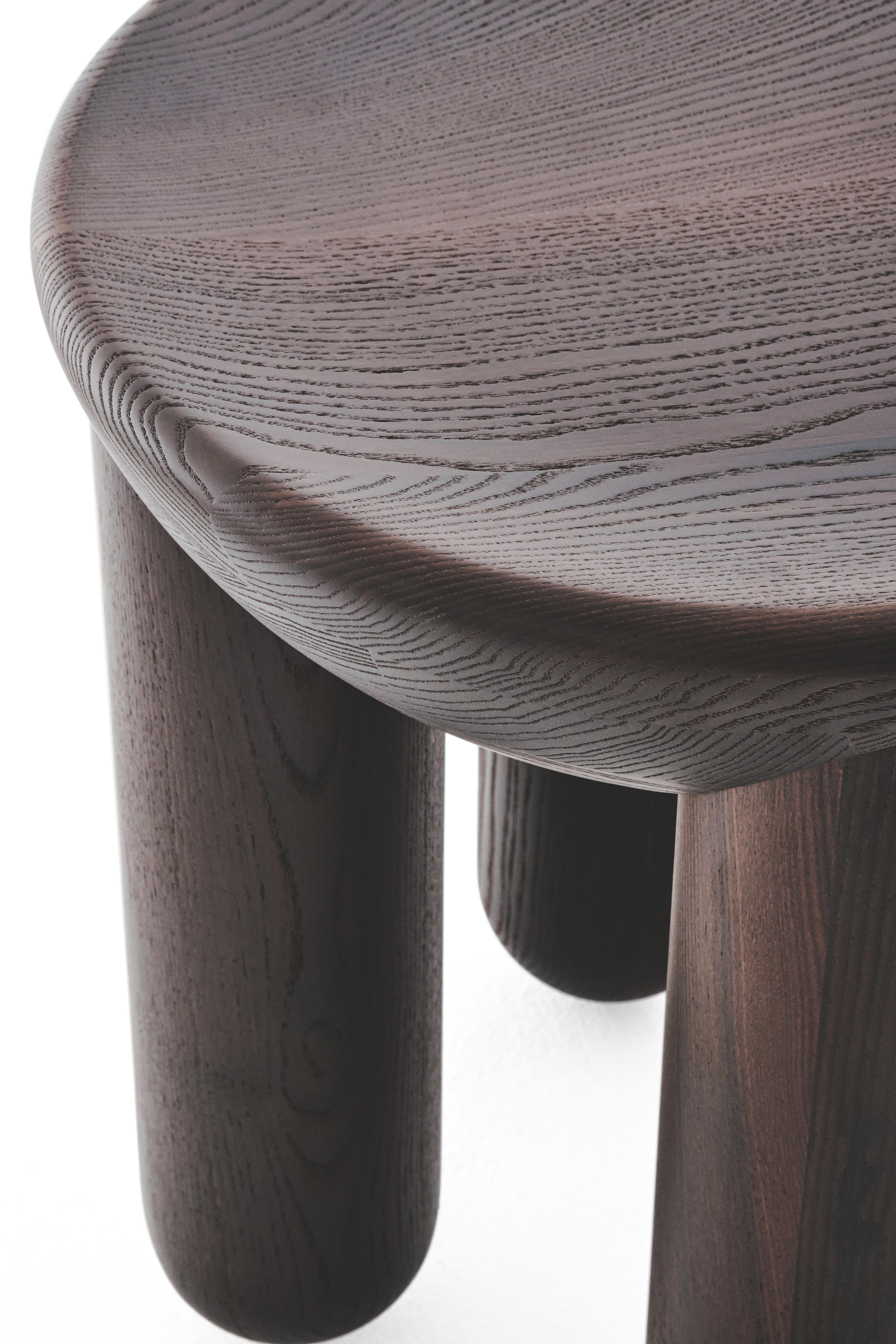 XXIe siècle et contemporain Table basse Freyja teintée Brown 3 par NOOM en vente