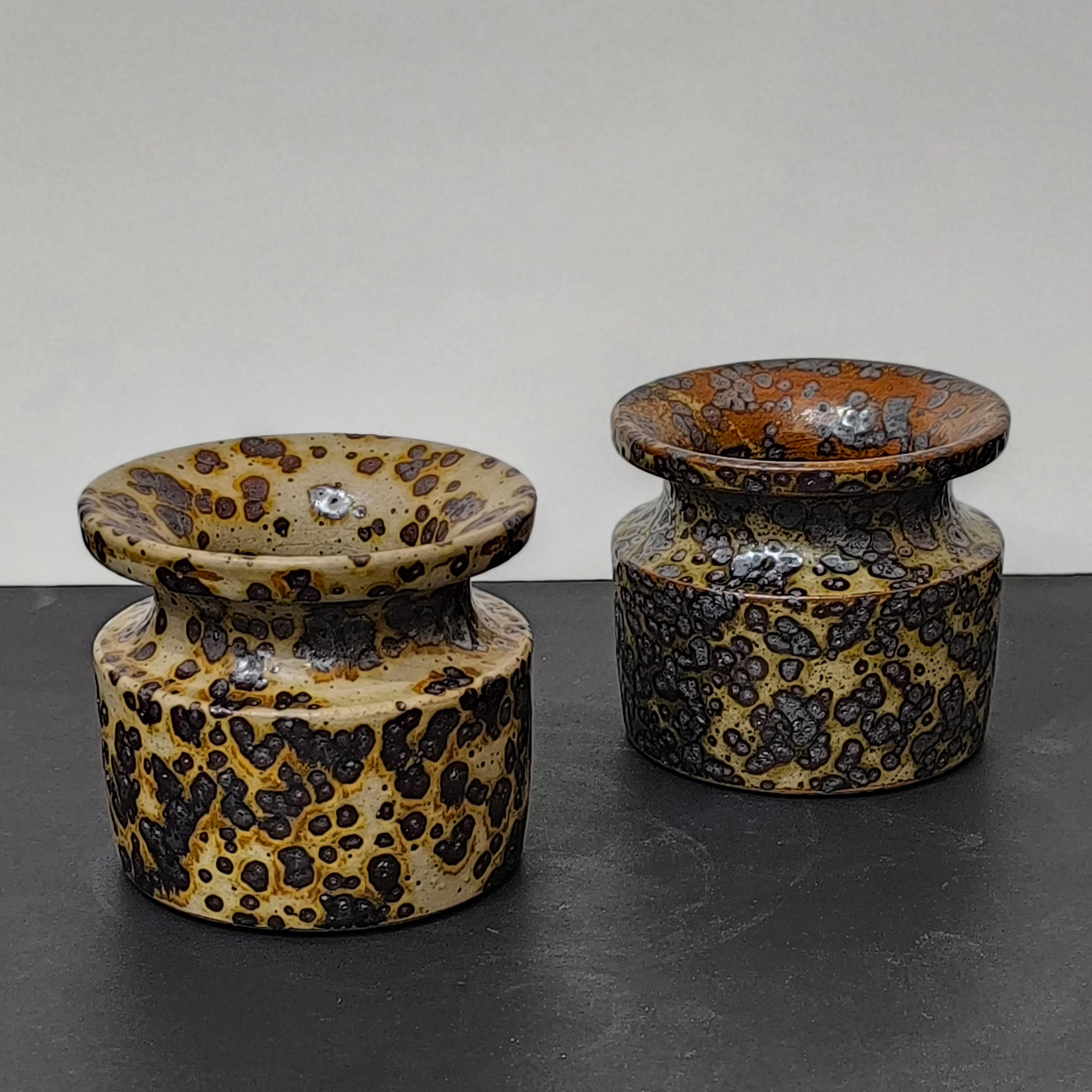 Brown Stoneware Jar by Swedish Ceramist Claes Thell, 1978 For Sale 10