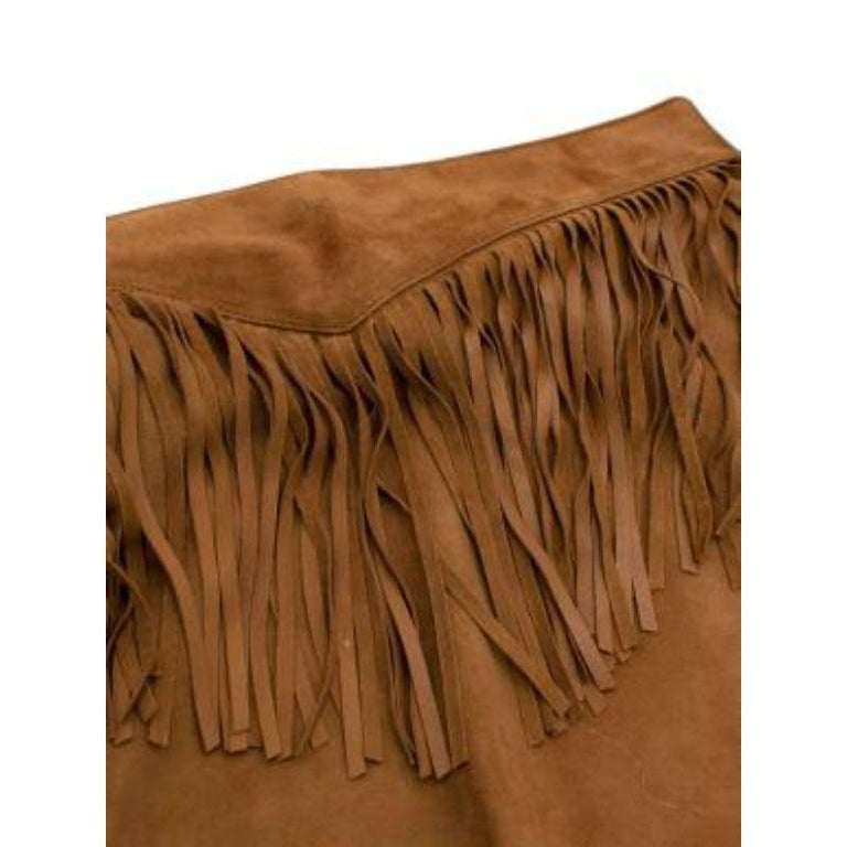 Suede Skirt
