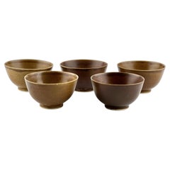 Brown Glazed Teabowls from Ca Mau Ship, Qing Dynasty, Yongzheng Era