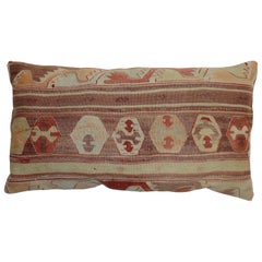 Brown Terracotta Large Kilim Turkish Floor Pillow