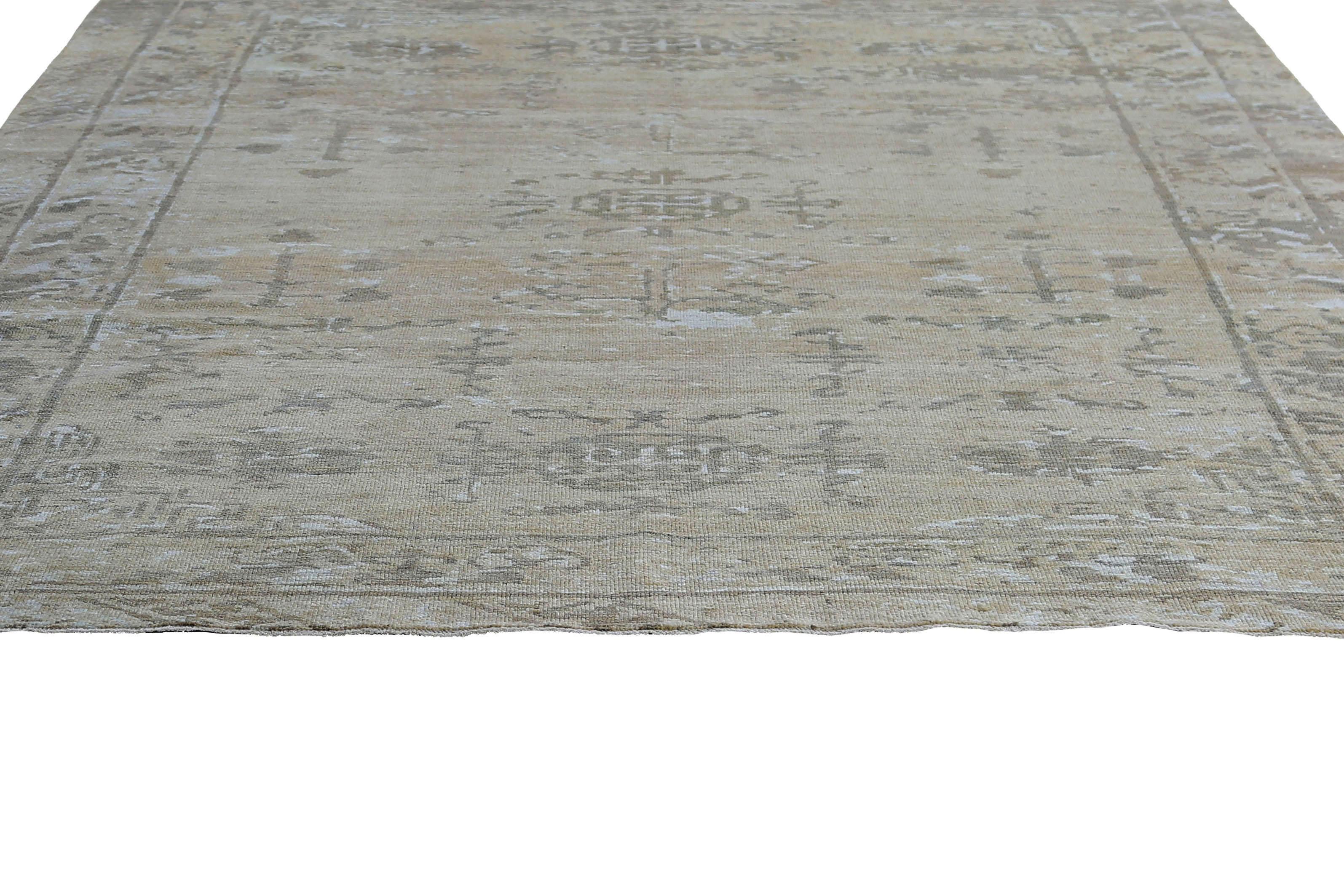 Tappeti Afghanistan Sultanabad Rugs - Lana Marrone Taupe Design - 95516 in vendita 2