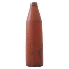 Brown Unique Stoneware Vase, Carl-Harry Stålhane, Rörstrand, 1960