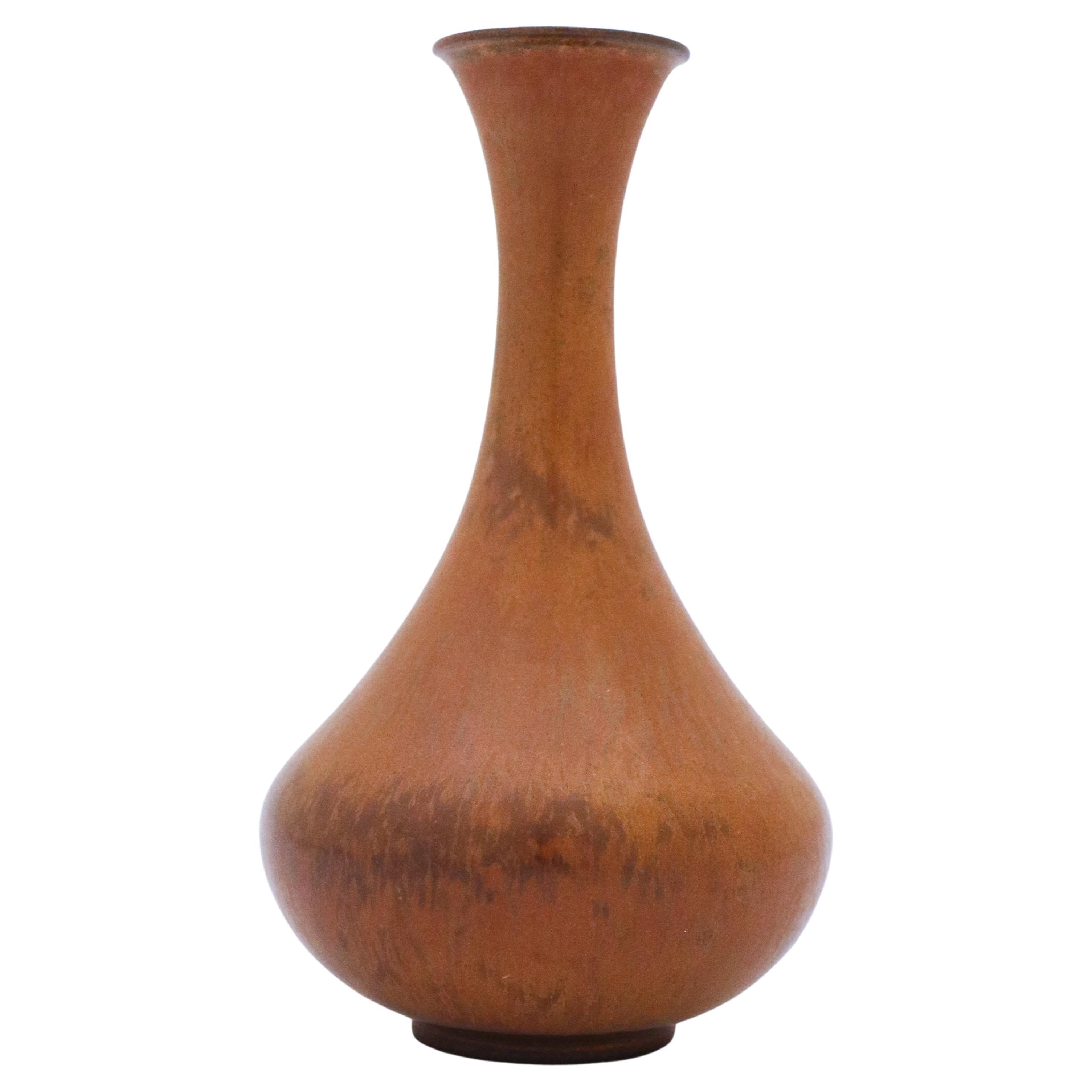 Brown Vase, Gunnar Nylund, Rörstrand, 1950s-1960s
