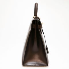 Brown Vintage HERMES Kelly 40