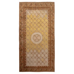 abc carpet Brown Vintage Traditional Kothan Wool Rug - 8'9" x 17'7"