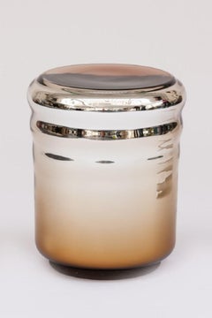 Brown Wave Stool by Haymann Editions