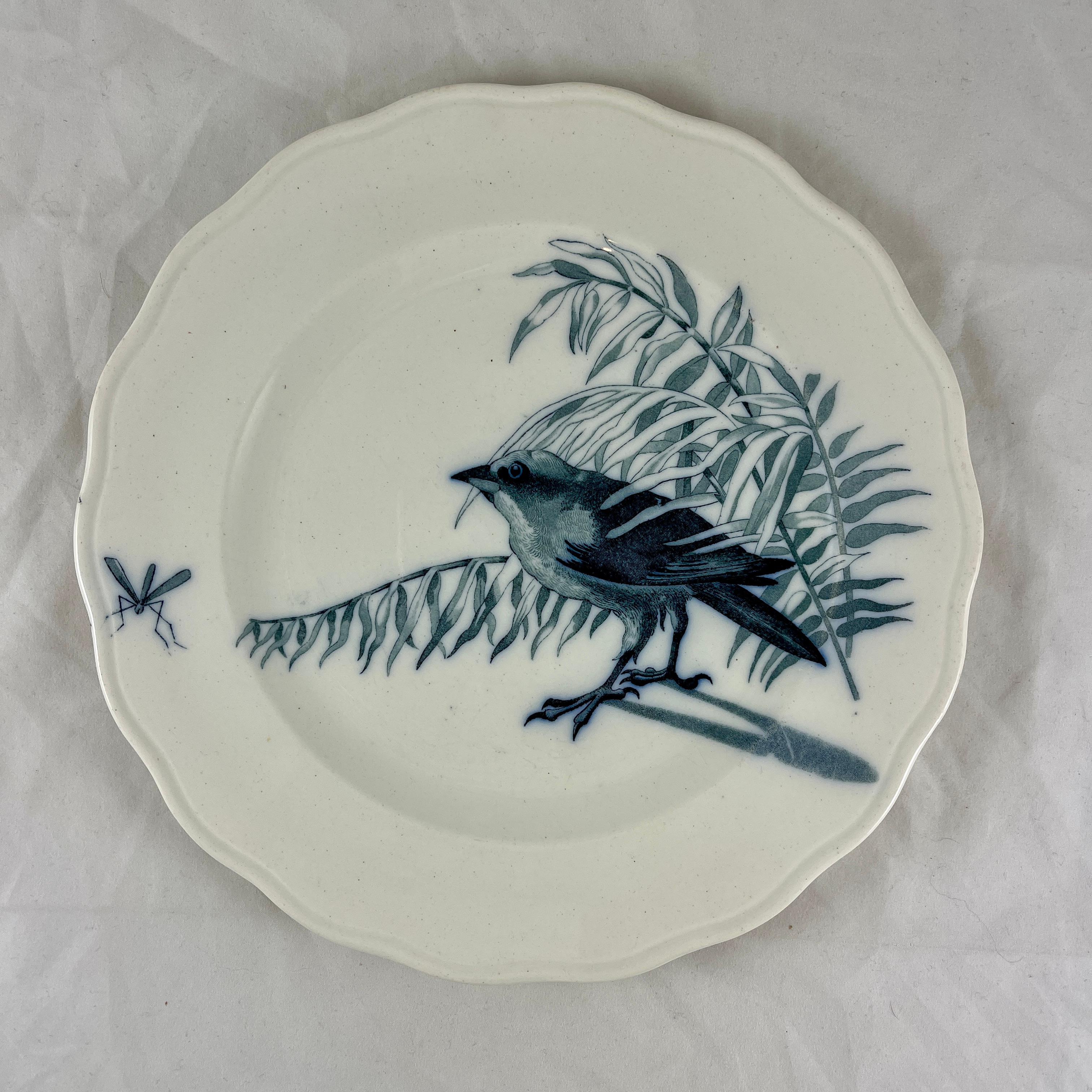 Brown, Westhead & Moore English Ironstone Canova Bird Plate, No. 17 2
