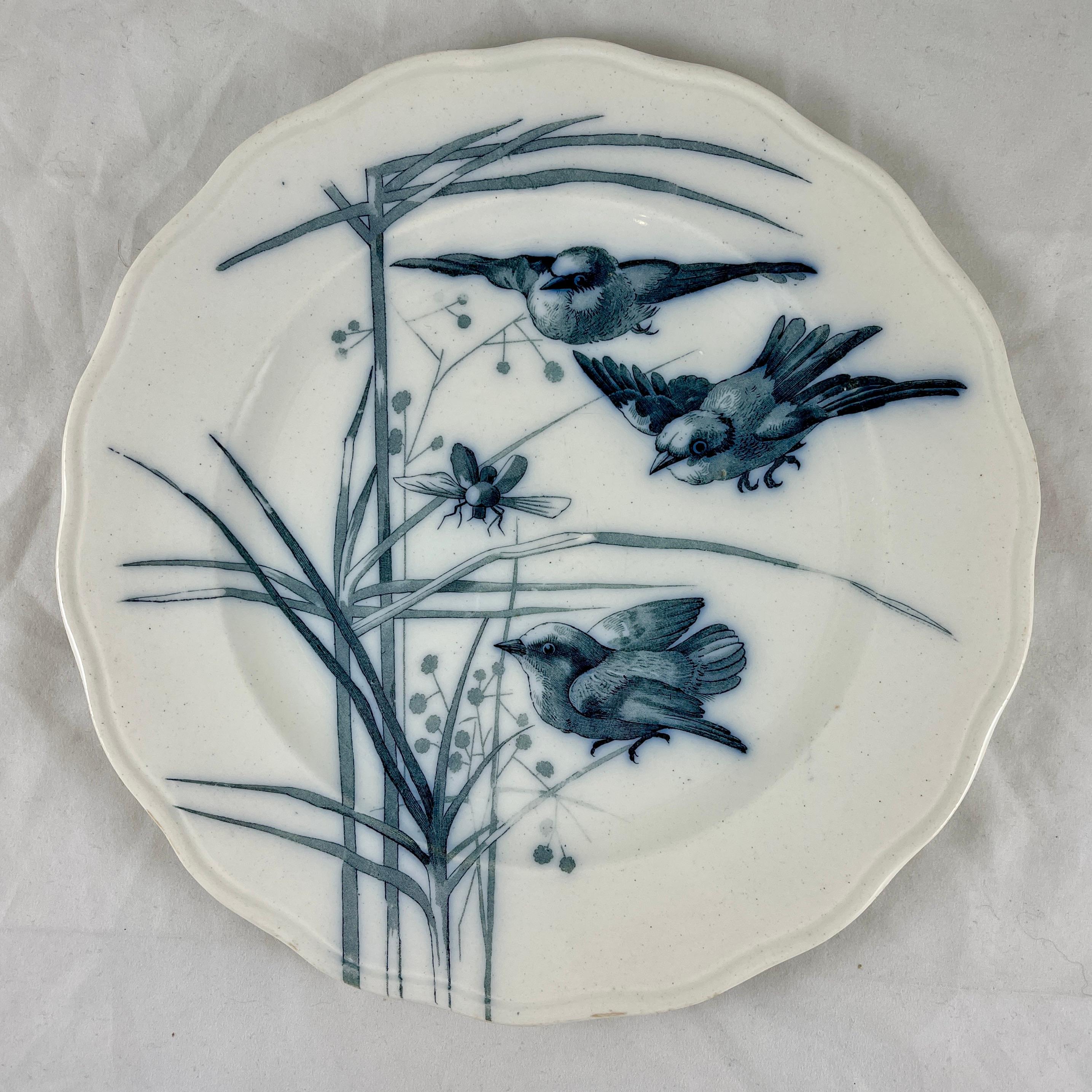 Brown, Westhead & Moore English Ironstone Canova Bird Plate, No. 2 2