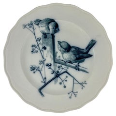 Brown, Westhead & Moore English Staffordshire Ironstone Bird Plate, No. 13