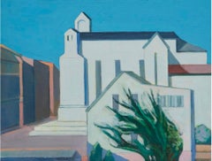 Untitled (White Church with Building)