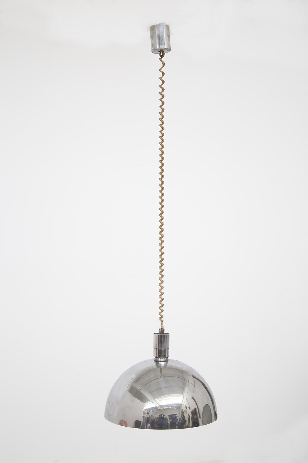Lampada da soffitto a filo marrone di Franco Albini e Franca Helg per Sirrah in vendita 1