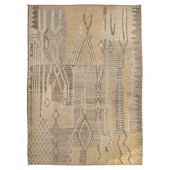 Abc carpet Brown Tapis de laine transitionnel Zameen - 14'2" x 19'7".