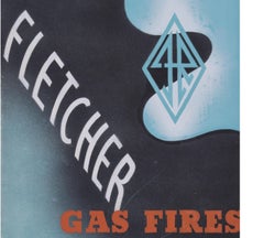Broche Fletcher sur les incendies de gaz peinte en 1937 par Brownbridge