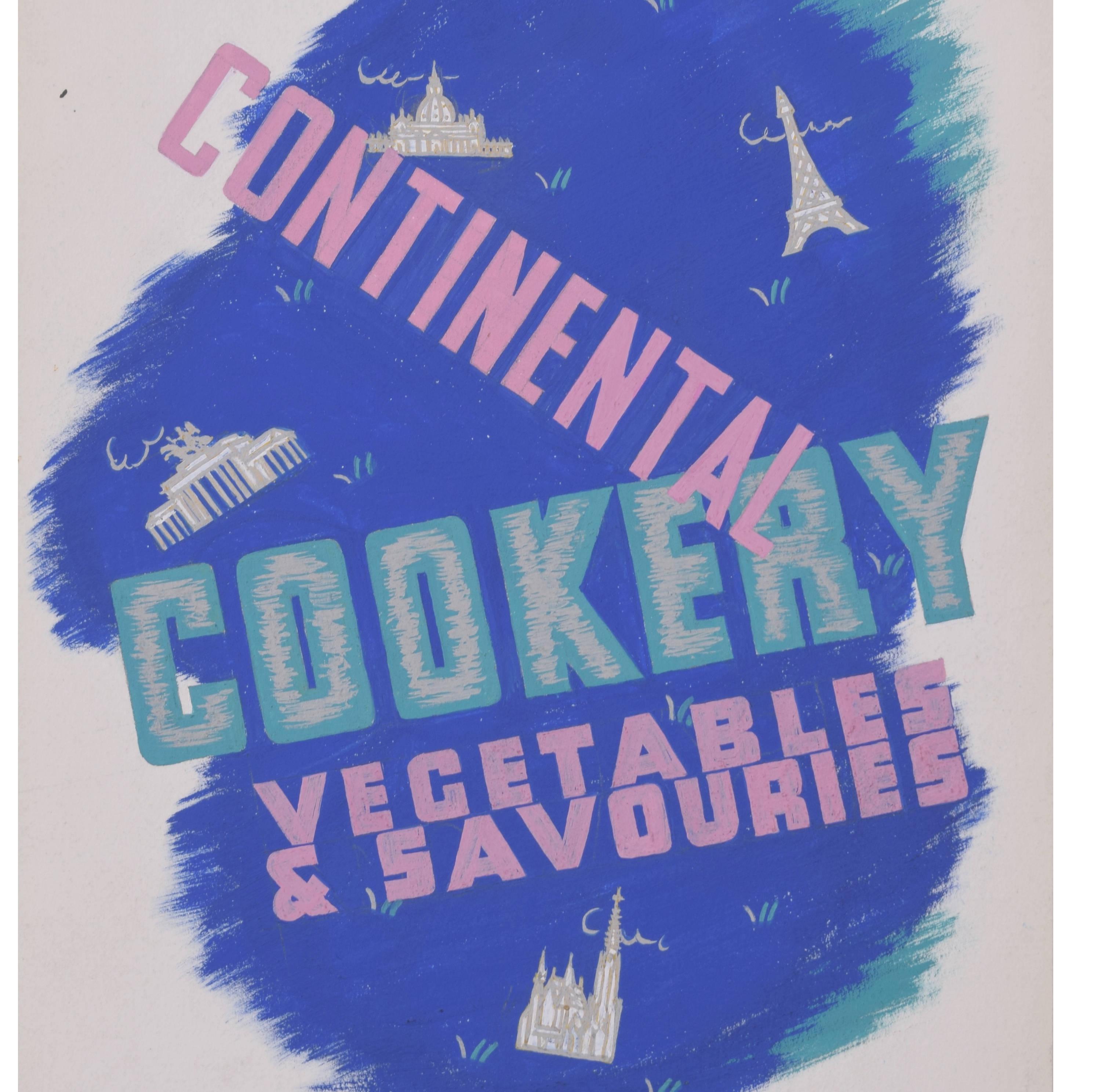Continental Cookery Radiation cooker brochure design by Brownbridge For Sale 1
