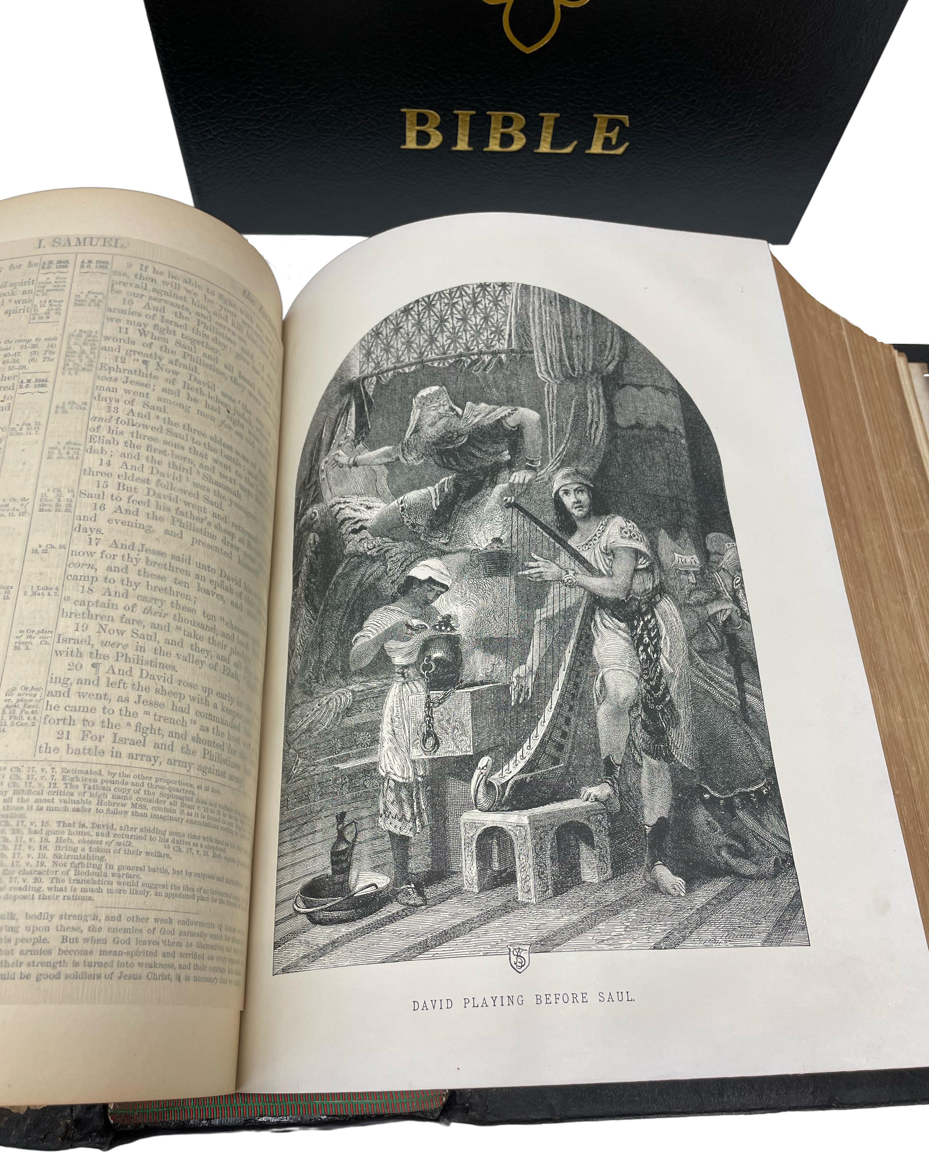 American Brown’s Self-Interpreting Family Bible by the Rev. John Brown, Illustrated, 1890