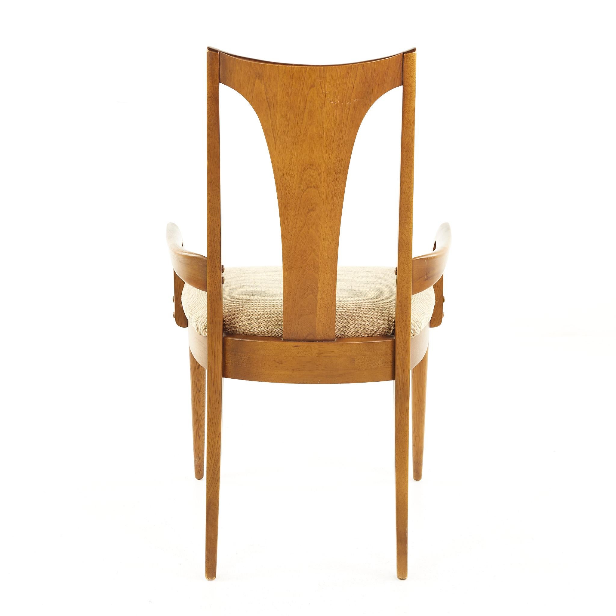 Broyhill Basilia II Mid Century Dining Chairs, Set of 5 8
