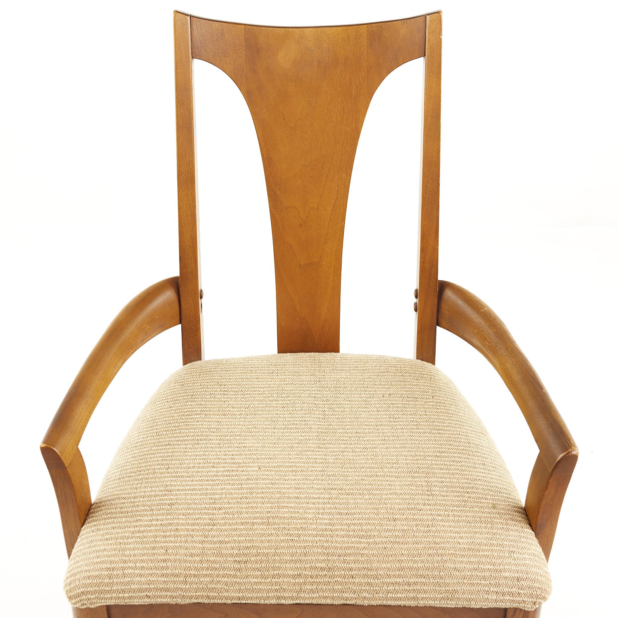 Broyhill Basilia II Mid Century Dining Chairs, Set of 5 10