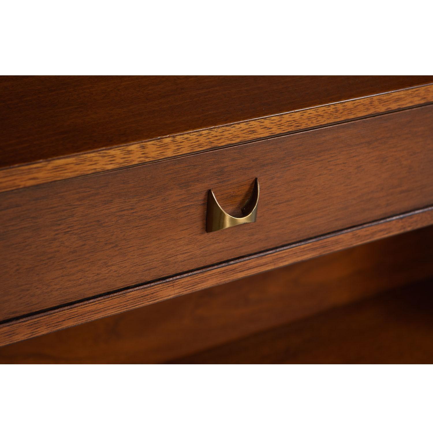 Mid-Century Modern Broyhill Brasilia 6150-60 Modular Bookcase Cabinet on Hairpin Legs