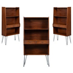 Broyhill Brasilia 6150-60 Modular Bookcase Cabinet on Hairpin Legs