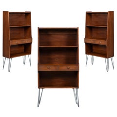 Broyhill Brasilia 6150-60 Modular Bookcase Cabinet on Hairpin Legs