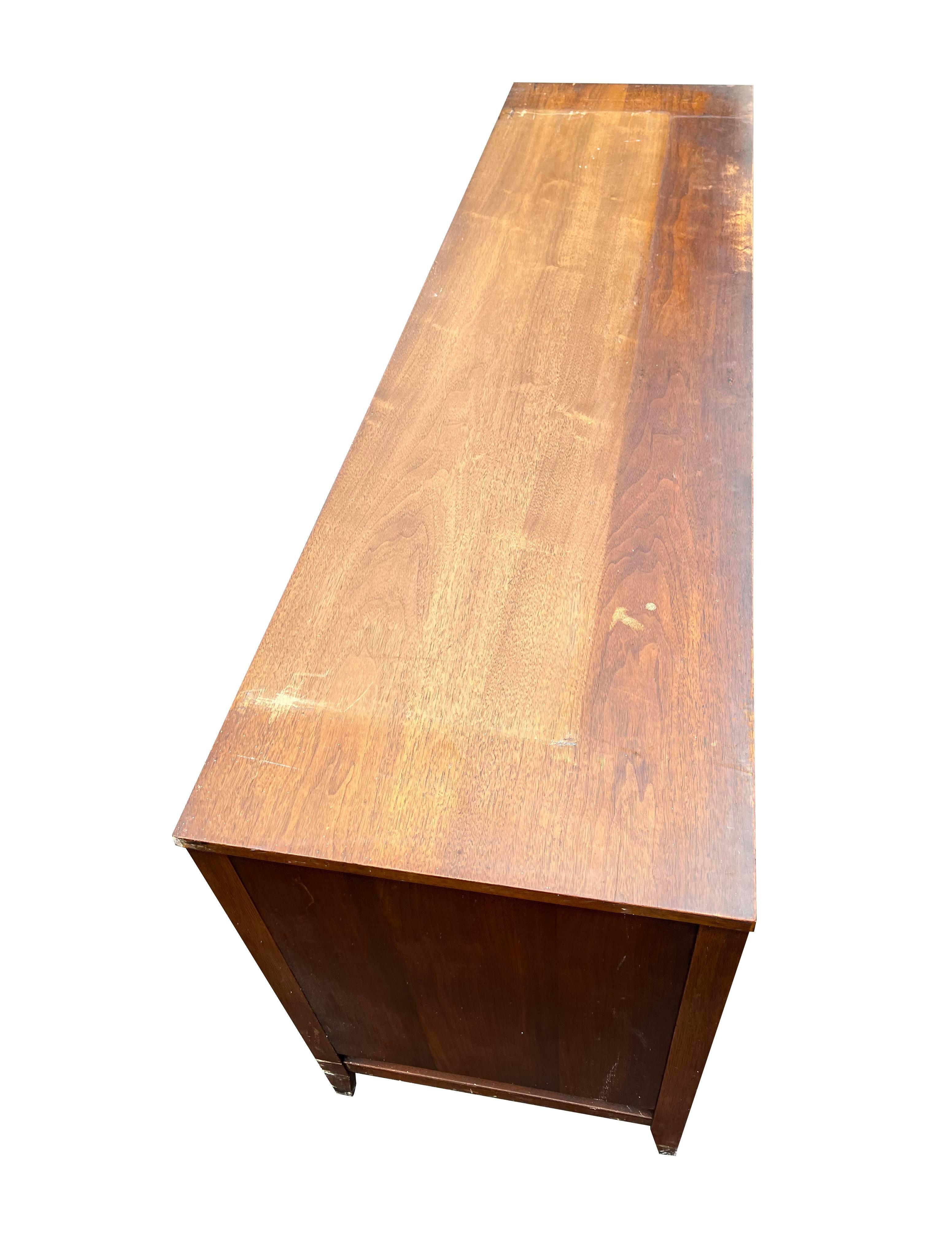 Mid-20th Century Broyhill Brasilia Credenza in Vintage Modern Style For Sale